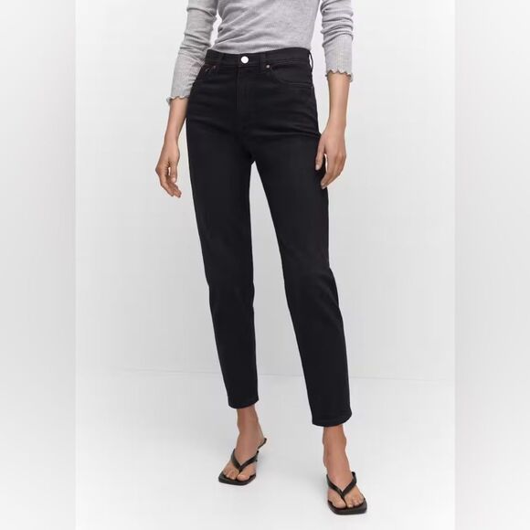 Mango Mom comfort high-rise jeans - Picture 6 of 6